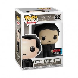 Funko Funko Pop N°22 NYCC 2019 Edgar Allan Poe (w/ Book) Edition Limitée