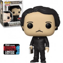 Funko Funko Pop N°22 NYCC 2019 Edgar Allan Poe (w/ Book) Edition Limitée