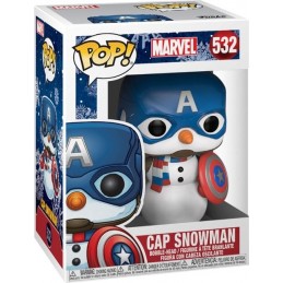 Funko Funko Pop Marvel Captain America (Cap Snowman) Vinyl Figure