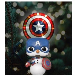 Funko Funko Pop Marvel Captain America (Cap Snowman) Vinyl Figure