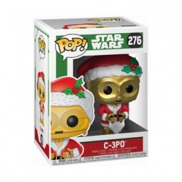 Funko Pop N°276 Star Wars Holiday C-3PO as Santa Vinyl Figur