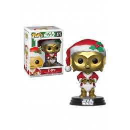 Funko Pop N°276 Star Wars Holiday C-3PO as Santa Vinyl Figur