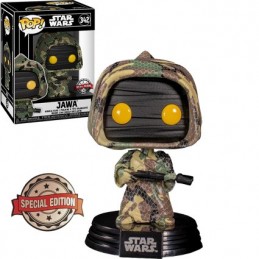 Funko Pop N°342 Star Wars Jawa (Futura) + Pop protector rigide Edition Limitée Vaulted