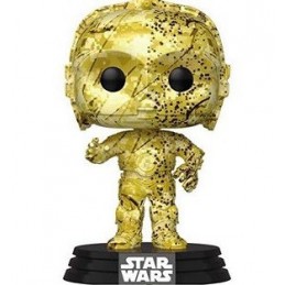 Funko Funko Pop Star Wars C-3PO (Futura) + Pop protector rigide Vaulted Edition Limitée