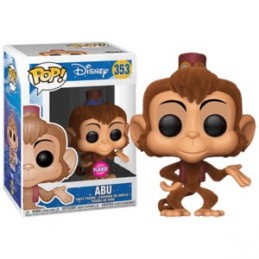 Funko Pop N°353 Disney Aladdin Abu Flocked Edition Limitée