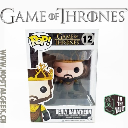 Funko Funko Pop! Game of Thrones Renly Baratheon (Vaulted) Boîte légèrement abîmée