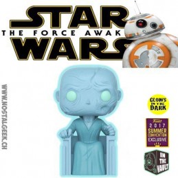 Funko Pop N°182 SDCC 2017 Star Wars Supreme Leader Snoke 15 cm GITD Vinyl Figur