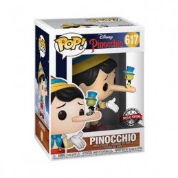 Funko Pop N°617 Pinocchio (Lying) Exclusive Vinyl Figur