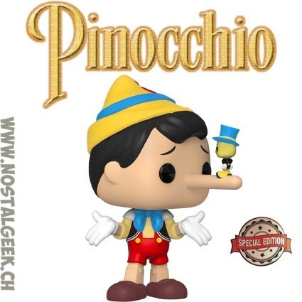 Funko Pop N°617 Pinocchio (Lying) Edition Limitée