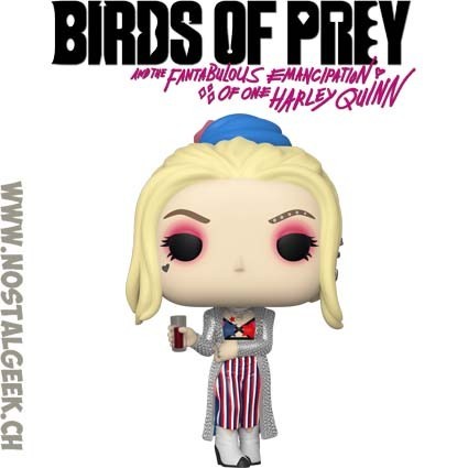 Funko Pop N°303 Birds of Prey Harley Quinn Black Mask Club Vinyl Figure