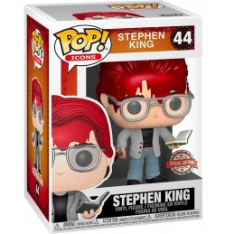 Funko Funko Pop N°44 Icons Stephen King with Axe and Book Exclusive Vinyl Figure