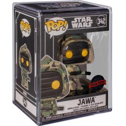 Funko Pop N°342 Star Wars Jawa (Futura) + Pop protector rigide Edition Limitée Vaulted