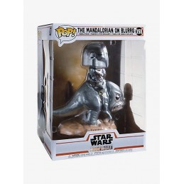 Funko Pop N°358 Rides 15 cm Star Wars The Mandalorian on Blurrg Vaulted