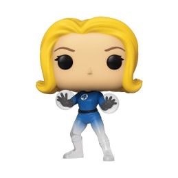 Funko Pop N°567 Marvel Fantastic Four Invisible Girl (Translucent) Exclusive Vinyl Figur