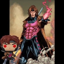 Funko Funko Pop ECCC 2020 X-men Gambit Edition Limitée