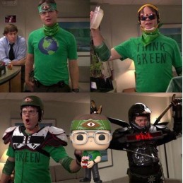 Funko Funko Pop ECCC 2020 The Office Dwight Schrute as Recyclops Edition Limitée