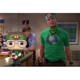 Funko Funko Pop ECCC 2020 The Office Dwight Schrute as Recyclops Edition Limitée