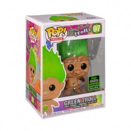 Funko Funko Pop ECCC 2020 Good Luck Trolls - Green Troll Edition Limitée