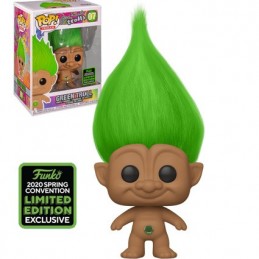 Funko Funko Pop ECCC 2020 Good Luck Trolls - Green Troll Edition Limitée