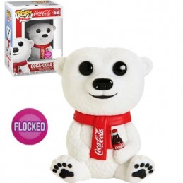 Funko Funko Pop Ad Icons Coca-Cola Polar Bear (Flocked) Edition Limitée