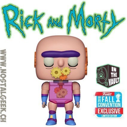 Funko Pop N°438 NYCC 2018 Rick and Morty Gearhead Vaulted Vinyl Figure