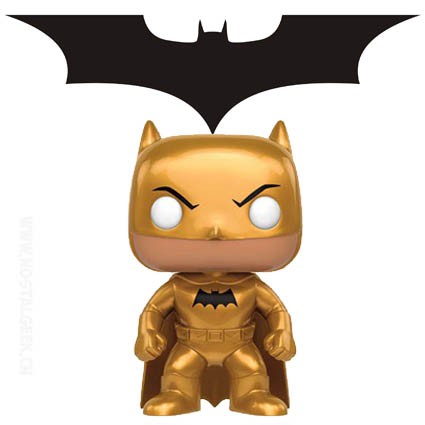 Toy FunkoPop! DC Heroes Batman Golden Midas Exclusive geek suisse shop