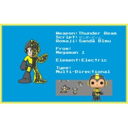 Funko Pop N°102 Games NYCC 2016 Megaman - Thunder beam Exclusive Vinyl Figure