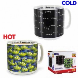 Paladone Disney Toy Story Alien Tasse Thermosensible