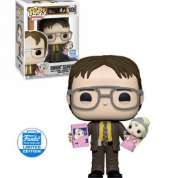 Funko Funko Pop N°1009 The Office Dwight Holding Doll Edition Limitée