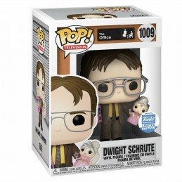 Funko Funko Pop N°1009 The Office Dwight Holding Doll Edition Limitée