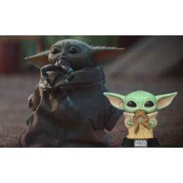 Funko Funko Pop Star Wars The Mandalorian The Child with Frog (Baby Yoda)