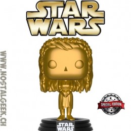 Funko Funko Pop! N°287 Star Wars Princess Leia (Ewok Village) Gold Edition Limitée