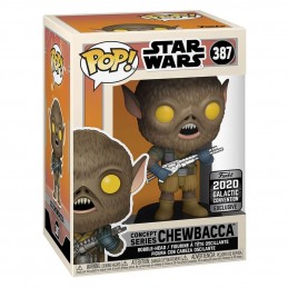 Funko Funko Pop! Star Wars Chewbacca (Concept Series) Galactic Convention 2020 Edition Limitée