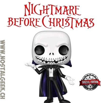 Funko Funko Pop! Disney Nightmare before christmas Vampire Jack Skellington (Metallic) Edition Limitée