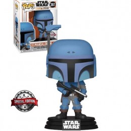 Funko Funko Pop Star Wars The Mandalorian Death Watch Mandalorian (No Stripes) Edition Limitée