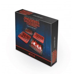 AbyStyle Stranger Things set de 4 dessous de verres