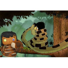 Funko Funko Pop Disney Le Livre de la Jungle Mowgli avec Kaa Edition Limitée