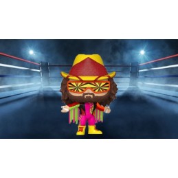 Funko Funko Pop WWE "Macho Man" Randy Savage (Orange Starburst) (Diamond Glitter) Exclusive Vinyl Figure