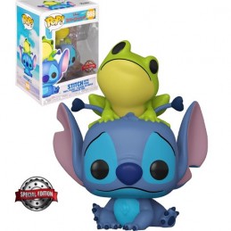 Funko Pop N°986 Lilo et Stitch - Stitch with Frog Edition Limitée