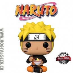 Funko Pop N°823 Naruto Shippuden Naruto Uzumaki (Eating Noodles) Edition Limitée