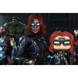 Funko Funko Pop Games Marvel Black Widow (Avengers Game) Phosphorescente Edition Limitée Chase