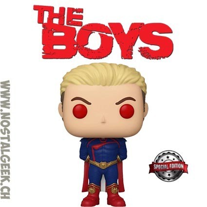 Funko Funko Pop The Boys Homelander (Red Eyes) Edition Limitée