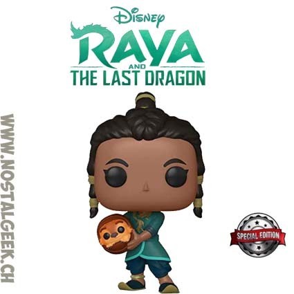 Toy Funko Pop Disney Raya The Last Dragon Raya And Baby Tuk Tuk Exc