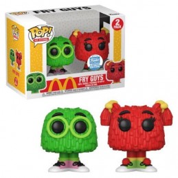 Funko Funko Pop N°Ad Icons McDonald's Fry Guys (Green & Red) (2-Pack) Vaulted Exclusive Vinyl Figures