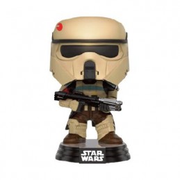 Funko Pop N°156 Star Wars Rogue One Scarif Stormtrooper Blue Chest Stripe Exclusive Vaulted Vinyl Figur