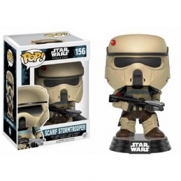 Funko Funko Pop! Star Wars Rogue One Scarif Stormtrooper Blue Chest Stripe Edition Limitée Vaulted