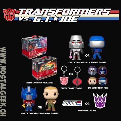 Check Out Kidrobot's Cute and Retro Transformers vs. GI Joe Mini