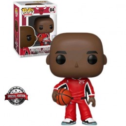 Funko Funko Pop N°84 Basketball NBA Michael Jordan (Red Warm-Ups) Chicago Bulls Vinyl Figur