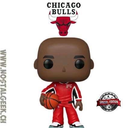 Funko Funko Pop N°84 Basketball NBA Michael Jordan (Red Warm-Ups) Chicago Bulls Vinyl Figure