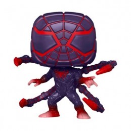 Funko Funko Pop! Marvel Gameverse Spider-Man Miles Morales (Programmable Matter Suit) Phosphorescent Edition Limitée